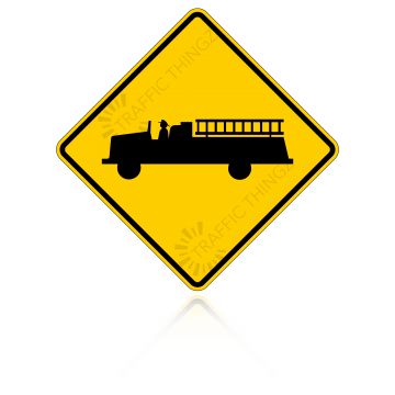 MUTCD W11-8 Emergency Vehicle